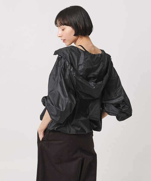 UNITED ARROWS（ユナイテッドアローズ）の「ショート ボリューム ブルゾン ‐ウォッシャブル‐（ブルゾン・レディース・ブラック/ダークグレー/ホワイト・FREE）」の8枚目の写真