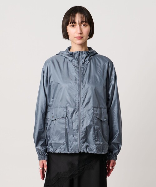UNITED ARROWS（ユナイテッドアローズ）の「ショート ボリューム ブルゾン ‐ウォッシャブル‐（ブルゾン・レディース・ブラック/ダークグレー/ホワイト・FREE）」の10枚目の写真