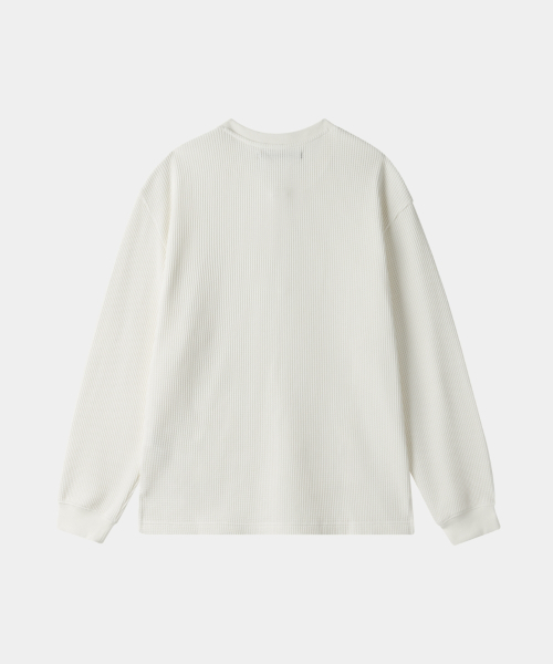 MAISON MINED(メゾンミネド)の「BASIC WAFFLE HENLEY NECK CREAM(Tシャツ/カットソー・メンズ・その他・SMALL/MEDIUM/LARGE)」の10枚目の写真