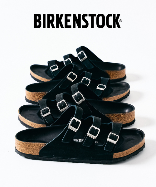BIRKENSTOCK(ビルケンシュトック)の「BIRKEN STOCK / ビルケンシュトック 417別注 Narrow Florida FR LENB(サンダル・メンズ・ブラック・40/41/42/43/44/39)」の2枚目の写真
