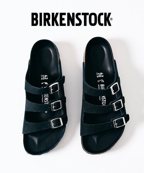 BIRKENSTOCK(ビルケンシュトック)の「BIRKEN STOCK / ビルケンシュトック 417別注 Narrow Florida FR LENB(サンダル・メンズ・ブラック・40/41/42/43/44/39)」の3枚目の写真