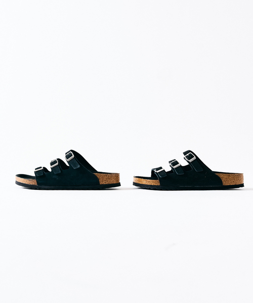 BIRKENSTOCK(ビルケンシュトック)の「BIRKEN STOCK / ビルケンシュトック 417別注 Narrow Florida FR LENB(サンダル・メンズ・ブラック・40/41/42/43/44/39)」の4枚目の写真