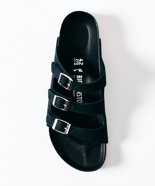 BIRKENSTOCK(ビルケンシュトック)の「BIRKEN STOCK / ビルケンシュトック 417別注 Narrow Florida FR LENB(サンダル・メンズ・ブラック・40/41/42/43/44/39)」の5枚目の写真