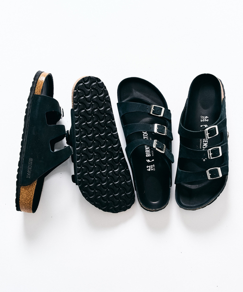 BIRKENSTOCK(ビルケンシュトック)の「BIRKEN STOCK / ビルケンシュトック 417別注 Narrow Florida FR LENB(サンダル・メンズ・ブラック・40/41/42/43/44/39)」の6枚目の写真
