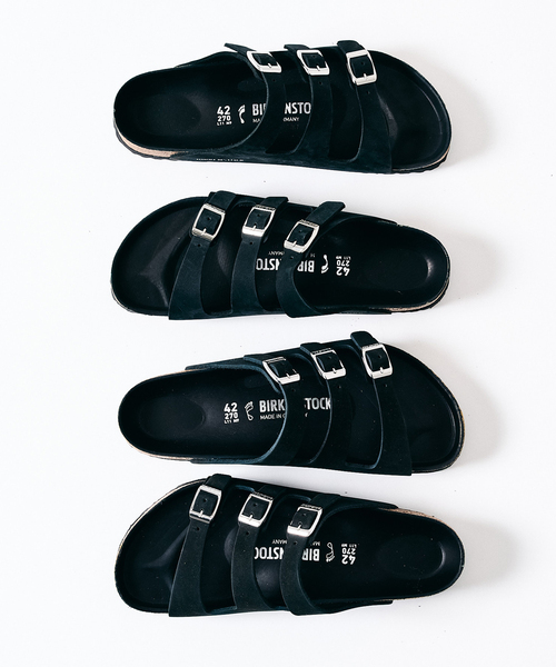BIRKENSTOCK(ビルケンシュトック)の「BIRKEN STOCK / ビルケンシュトック 417別注 Narrow Florida FR LENB(サンダル・メンズ・ブラック・40/41/42/43/44/39)」の11枚目の写真