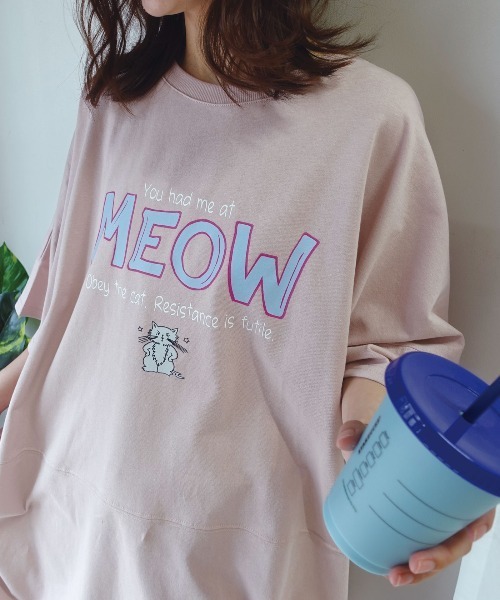 CORNERS(コーナーズ)の「アソートオーバーサイズTシャツ(Tシャツ/カットソー・レディース・ブラック/オフホワイト/ブラック系その他/ピンク/ライトブルー/ホワイト系その他/ネイビー/ホワイト系その他2・FREE)」の8枚目の写真
