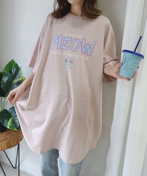 CORNERS(コーナーズ)の「アソートオーバーサイズTシャツ(Tシャツ/カットソー・レディース・ブラック/オフホワイト/ブラック系その他/ピンク/ライトブルー/ホワイト系その他/ネイビー/ホワイト系その他2・FREE)」の20枚目の写真