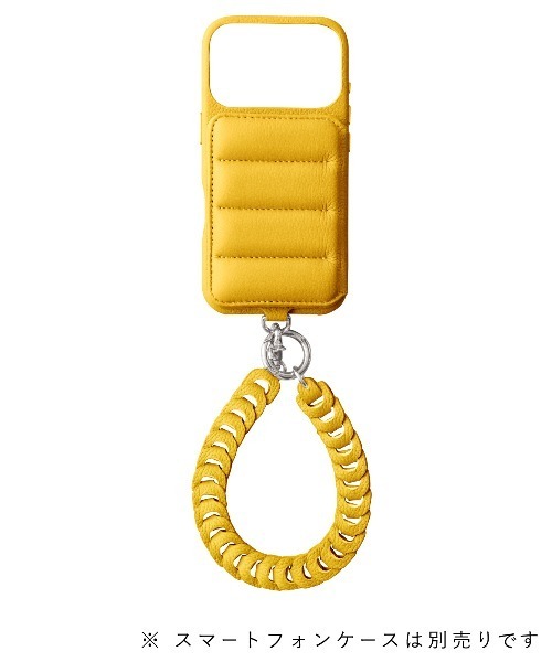 DEMIU(デミュウ)の「【DEMIU】Hand STRAP Symbole(スマホケース/カバー・レディース・ライトパープル/オレンジ/オフホワイト/ブラック/グレイッシュベージュ/ベージュ/イエロー/ピンク/グリーン・FREE)」の10枚目の写真