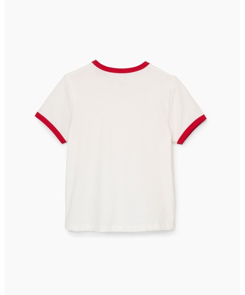 MARC JACOBS(マークジェイコブス)の「【NEW】MARC LOGO RINGER FEMME TEE/マーク ロゴ リンガー フェム Tシャツ(Tシャツ/カットソー・レディース・ホワイト系その他・L/M/S/XS)」の6枚目の写真