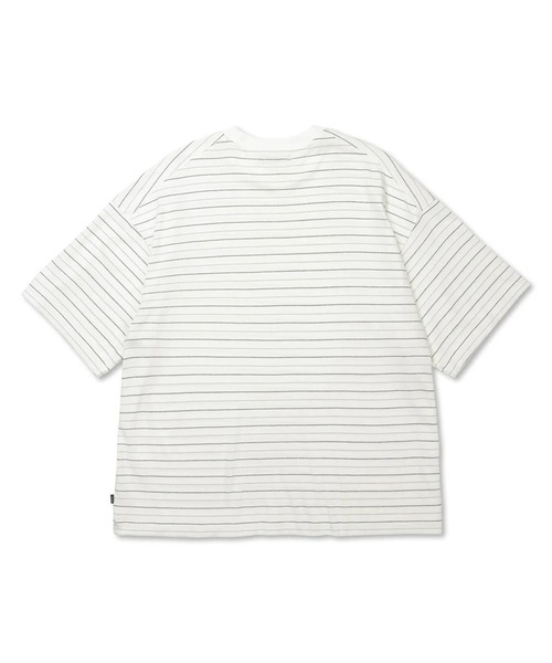ROTOL(ロトル)の「【ROTOL】Lumiflect Border Tee(Tシャツ/カットソー・メンズ・ブラック/ホワイト・2)」の3枚目の写真