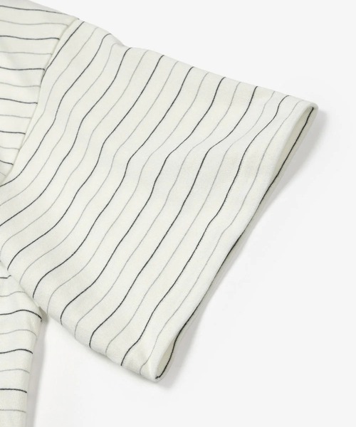 ROTOL(ロトル)の「【ROTOL】Lumiflect Border Tee(Tシャツ/カットソー・メンズ・ブラック/ホワイト・2)」の5枚目の写真