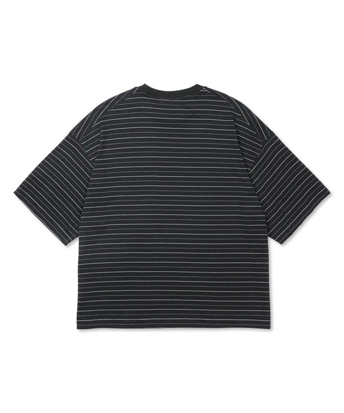 ROTOL(ロトル)の「【ROTOL】Lumiflect Border Tee(Tシャツ/カットソー・メンズ・ブラック/ホワイト・2)」の7枚目の写真