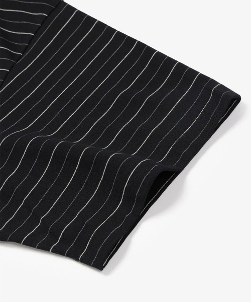 ROTOL(ロトル)の「【ROTOL】Lumiflect Border Tee(Tシャツ/カットソー・メンズ・ブラック/ホワイト・2)」の9枚目の写真