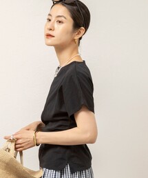 MAQWEL | 【MAQWEL/マクウェル】ウォッシャブルタックドルマンT(Tシャツ/カットソー)