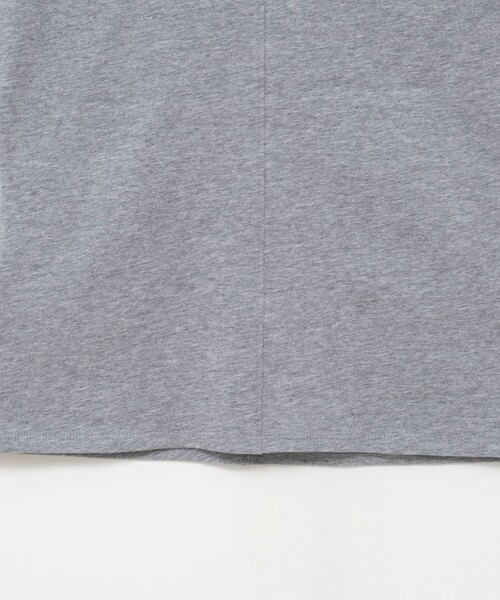MAQWEL(マクウェル)の「【MAQWEL/マクウェル】ウォッシャブルタックドルマンT(Tシャツ/カットソー・レディース・ブラック/オレンジ/オフホワイト/グレー・FREE)」の12枚目の写真