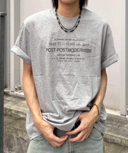 Never mind the XU / Chikashitsu+(ネバーマインド ザ エックスユー / チカシツプラス)の「【nmtc+】Unisex Vintage Oversized T-Shirt / 【エヌエムティーシープラス】ユニセックスヴィンテージオーバーサイズTシャツ(Tシャツ/カットソー・メンズ・ブラック/ホワイト/グレー・ONE SIZE)」の3枚目の写真