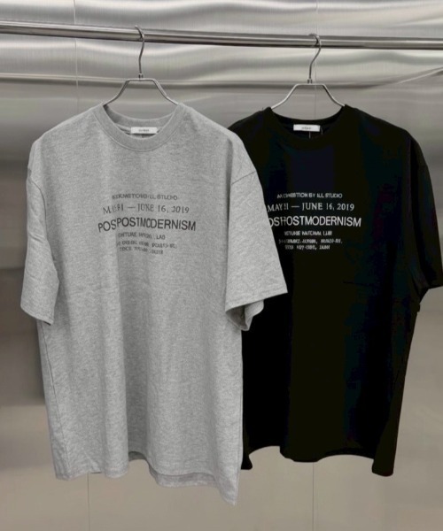 Never mind the XU / Chikashitsu+(ネバーマインド ザ エックスユー / チカシツプラス)の「【nmtc+】Unisex Vintage Oversized T-Shirt / 【エヌエムティーシープラス】ユニセックスヴィンテージオーバーサイズTシャツ(Tシャツ/カットソー・メンズ・ブラック/ホワイト/グレー・ONE SIZE)」の4枚目の写真