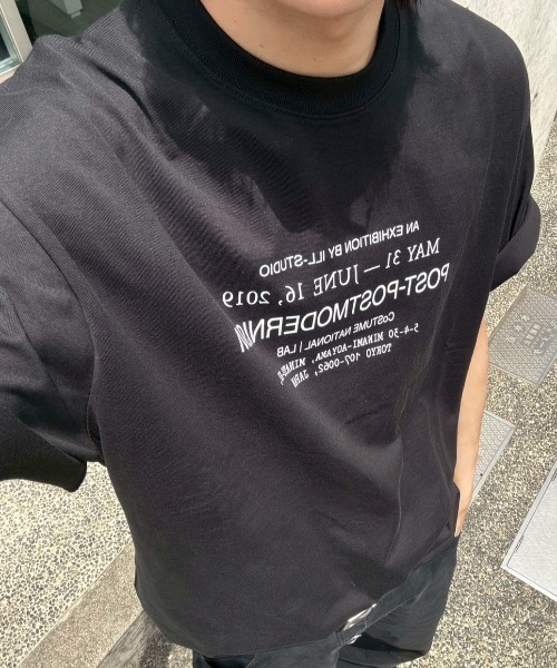 Never mind the XU / Chikashitsu+(ネバーマインド ザ エックスユー / チカシツプラス)の「【nmtc+】Unisex Vintage Oversized T-Shirt / 【エヌエムティーシープラス】ユニセックスヴィンテージオーバーサイズTシャツ(Tシャツ/カットソー・メンズ・ブラック/ホワイト/グレー・ONE SIZE)」の18枚目の写真