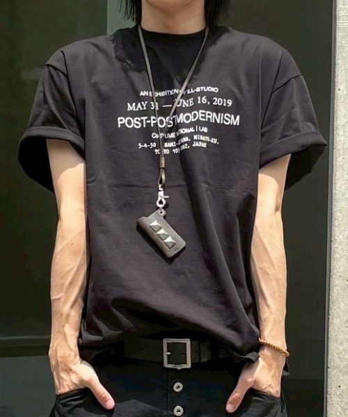 Never mind the XU / Chikashitsu+(ネバーマインド ザ エックスユー / チカシツプラス)の「【nmtc+】Unisex Vintage Oversized T-Shirt / 【エヌエムティーシープラス】ユニセックスヴィンテージオーバーサイズTシャツ(Tシャツ/カットソー・メンズ・ブラック/ホワイト/グレー・ONE SIZE)」の19枚目の写真