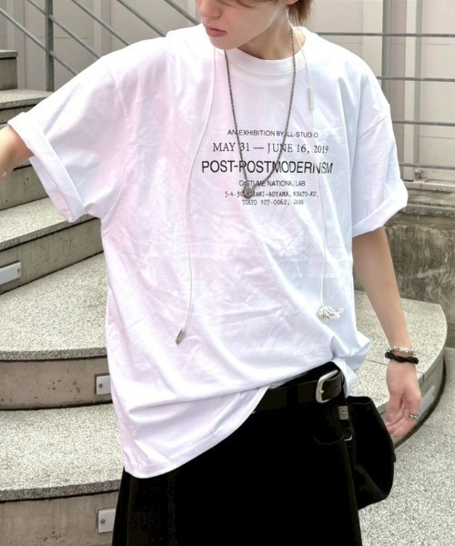 Never mind the XU / Chikashitsu+(ネバーマインド ザ エックスユー / チカシツプラス)の「【nmtc+】Unisex Vintage Oversized T-Shirt / 【エヌエムティーシープラス】ユニセックスヴィンテージオーバーサイズTシャツ(Tシャツ/カットソー・メンズ・ブラック/ホワイト/グレー・ONE SIZE)」の12枚目の写真