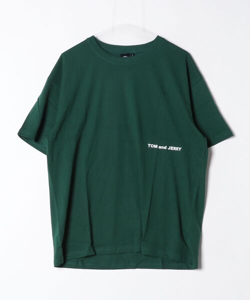 Tom＆Jerry（トムアンドジェリー）の「トムジェリ　Tシャツ（Tシャツ/カットソー・メンズ・ブラック系その他/ネイビー/ベージュ/ダークグリーン/ブルー系その他/グリーン系その他/ブラック/チャコールグレー/オフホワイト/オレンジ/ホワイト系その他/モカ/ホワイト系その他3/ホワイト系その他2/グレー系その他/杢グレー・M/L/XL）」の18枚目の写真