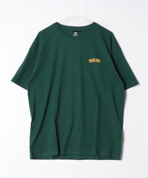 Tom＆Jerry（トムアンドジェリー）の「トムジェリ　Tシャツ（Tシャツ/カットソー・メンズ・ブラック系その他/ネイビー/ベージュ/ダークグリーン/ブルー系その他/グリーン系その他/ブラック/チャコールグレー/オフホワイト/オレンジ/ホワイト系その他/モカ/ホワイト系その他3/ホワイト系その他2/グレー系その他/杢グレー・M/L/XL）」の19枚目の写真