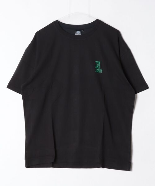 Tom＆Jerry（トムアンドジェリー）の「トムジェリ　Tシャツ（Tシャツ/カットソー・メンズ・ブラック系その他/ネイビー/ベージュ/ダークグリーン/ブルー系その他/グリーン系その他/ブラック/チャコールグレー/オフホワイト/オレンジ/ホワイト系その他/モカ/ホワイト系その他3/ホワイト系その他2/グレー系その他/杢グレー・M/L/XL）」の21枚目の写真