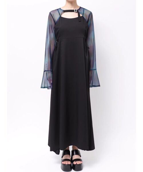MURUA(ムルーア)の「【WEB限定】シアーボレロキャミワンピース 夏服(ワンピース・レディース・ブラック/その他1・FREE)」の7枚目の写真