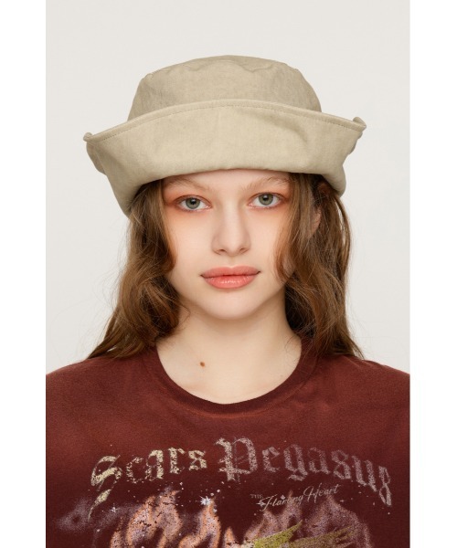 SLY（スライ）の「MARIN NOIR HAT マリンノワールハット 夏服（ハット・レディース・ライトブラック/アイボリー・FREE）」の5枚目の写真