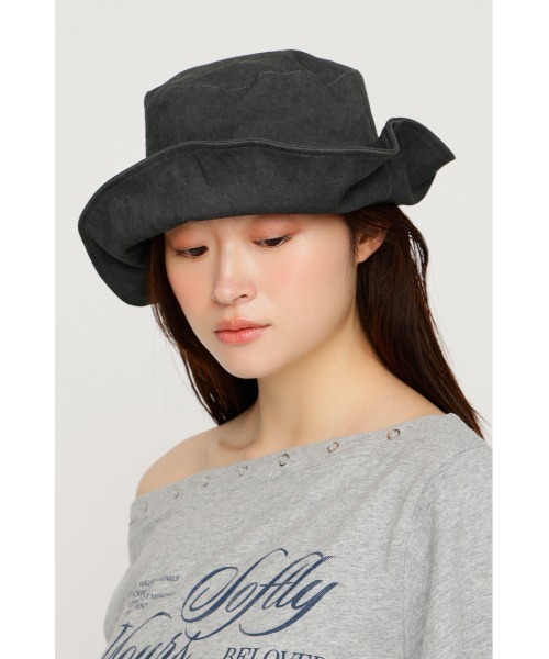 SLY（スライ）の「MARIN NOIR HAT マリンノワールハット 夏服（ハット・レディース・ライトブラック/アイボリー・FREE）」の13枚目の写真