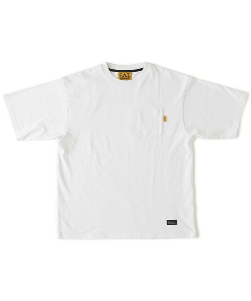 FAT(エフエイティー)の「POCKETee(Tシャツ/カットソー・メンズ・ブラック/グリーン/ライトグレー/ホワイト/サックスブルー・SKINNY(L)/TITCH(M)/JUMBO(XXL)/FAT(XL))」の2枚目の写真