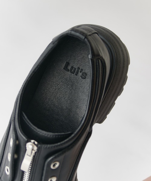 Lui's(ルイス)の「センターZIPシューズ(その他シューズ・メンズ・ブラック・42/43/41)」の9枚目の写真
