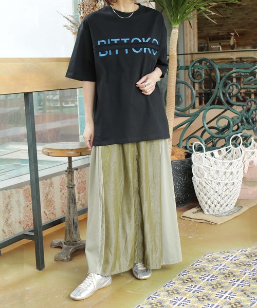 BITTOKO(ビットコ)の「bittokoロゴT(Tシャツ/カットソー・レディース・グレー/ブラック/ホワイト/ピンク・FREE)」の17枚目の写真