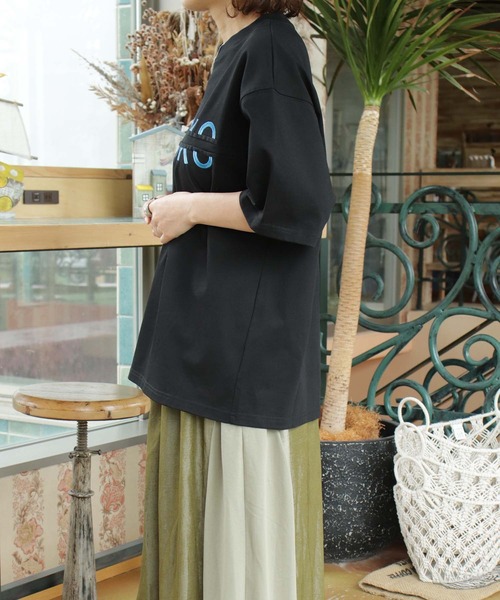 BITTOKO(ビットコ)の「bittokoロゴT(Tシャツ/カットソー・レディース・グレー/ブラック/ホワイト/ピンク・FREE)」の18枚目の写真