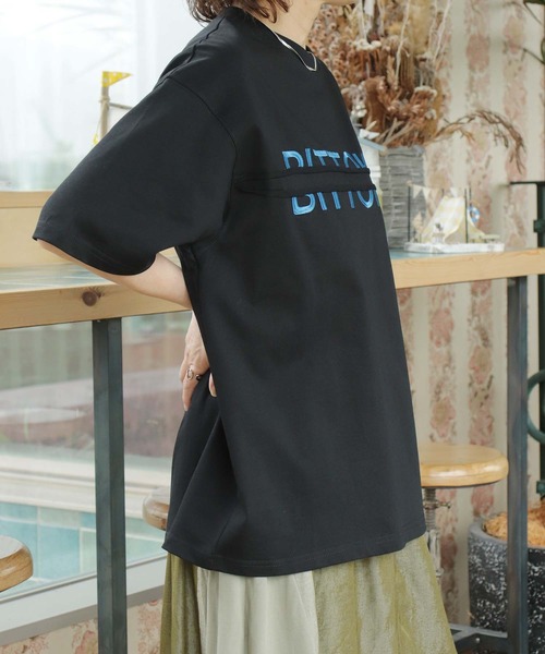 BITTOKO(ビットコ)の「bittokoロゴT(Tシャツ/カットソー・レディース・グレー/ブラック/ホワイト/ピンク・FREE)」の19枚目の写真