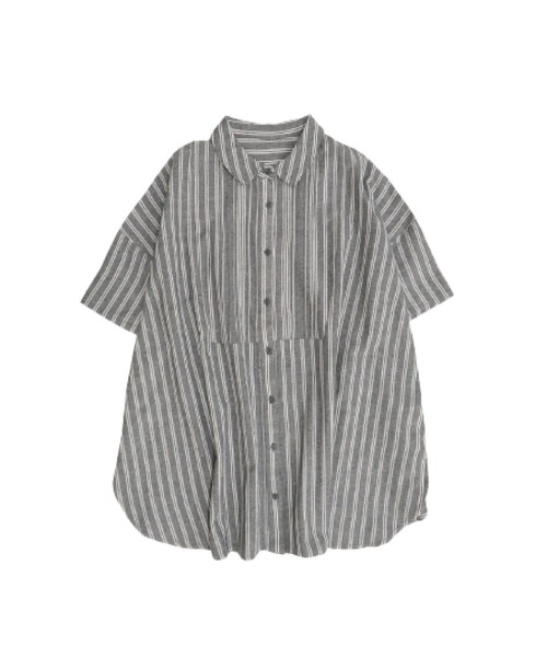 MARAI(マーライ)の「5分袖シャツブラウス バックボタン(シャツ/ブラウス・レディース・ブラック系その他・フリー)」の3枚目の写真