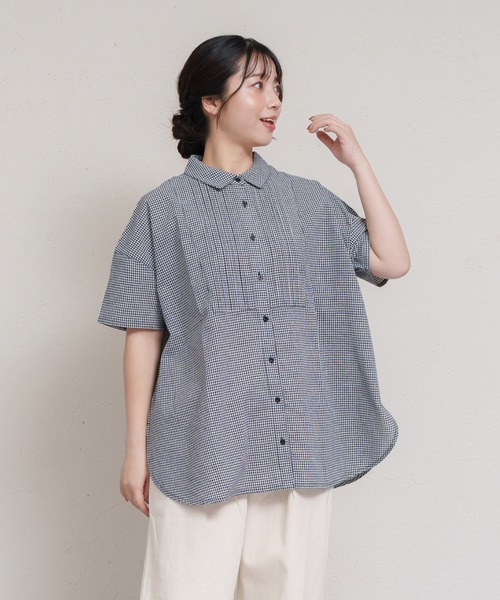 MARAI(マーライ)の「5分袖シャツブラウス バックボタン(シャツ/ブラウス・レディース・ブラック系その他・フリー)」の2枚目の写真