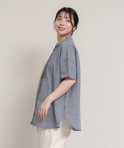 MARAI(マーライ)の「5分袖シャツブラウス バックボタン(シャツ/ブラウス・レディース・ブラック系その他・フリー)」の22枚目の写真