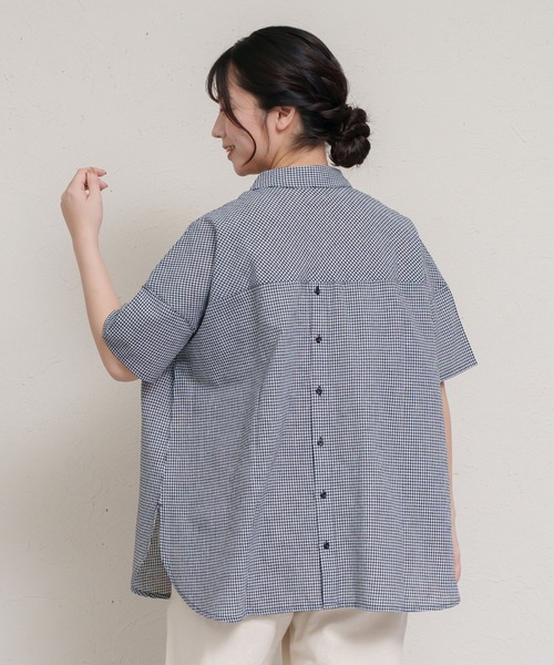 MARAI(マーライ)の「5分袖シャツブラウス バックボタン(シャツ/ブラウス・レディース・ブラック系その他・フリー)」の20枚目の写真