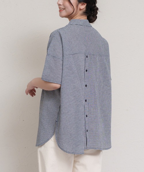 MARAI(マーライ)の「5分袖シャツブラウス バックボタン(シャツ/ブラウス・レディース・ブラック系その他・フリー)」の19枚目の写真