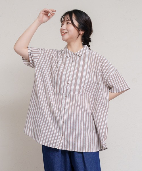 MARAI(マーライ)の「5分袖シャツブラウス バックボタン(シャツ/ブラウス・レディース・ブラック系その他・フリー)」の16枚目の写真