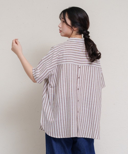 MARAI(マーライ)の「5分袖シャツブラウス バックボタン(シャツ/ブラウス・レディース・ブラック系その他・フリー)」の13枚目の写真