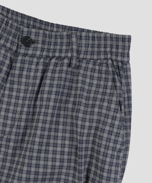Verdnt（バーダント）の「チェックストリングカーゴバンディングパンツ[ネイビー]（その他パンツ・レディース・その他・SMALL/MEDIUM）」の8枚目の写真