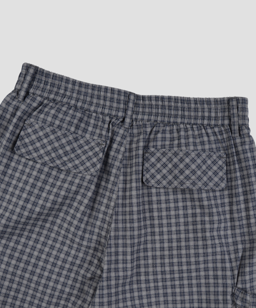 Verdnt（バーダント）の「チェックストリングカーゴバンディングパンツ[ネイビー]（その他パンツ・レディース・その他・SMALL/MEDIUM）」の10枚目の写真