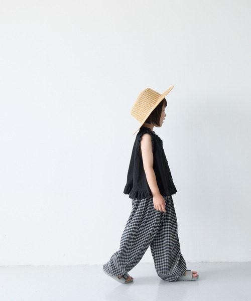 LOWRYS FARM(ローリーズファーム)の「レースノースリーブブラウス 877774(シャツ/ブラウス・キッズ・オフホワイト/ブラック・120cm/150cm/140cm/130cm/110cm)」の15枚目の写真