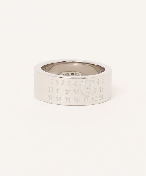 MM6 Maison Margiela(エムエムシックス メゾン マルジェラ)の「MM6 Minimal Logo 8mm(リング・レディース・シルバー・5/7/6)」の5枚目の写真