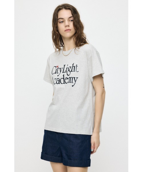 MOUSSY(マウジー)の「NINETIES ACADEMY Tシャツ(Tシャツ/カットソー・レディース・ネイビー/杢グレー・FREE)」の17枚目の写真