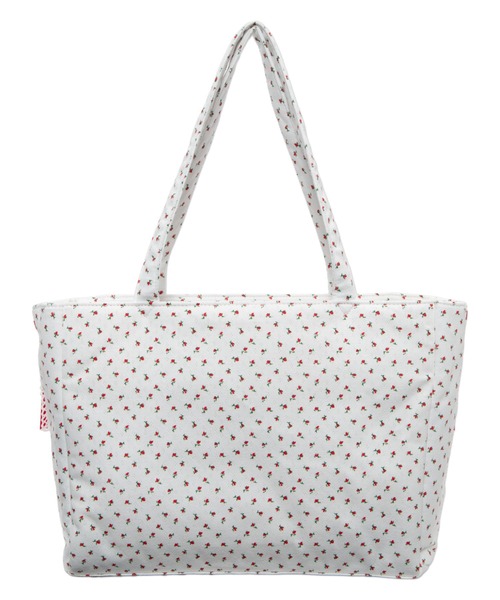 WEGO(ウィゴー)の「WEGO/ガーリーレースアップ痛バッグS(トートバッグ・レディース・ライトピンク/ホワイト系その他/グレー/ホワイト・FREE)」の14枚目の写真