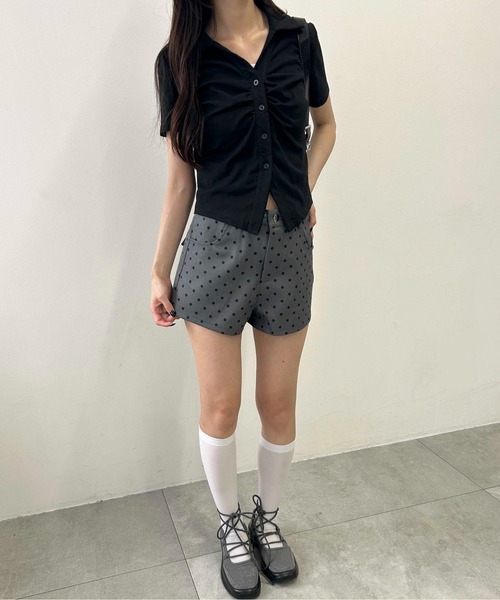 PHILLY(フィリー)の「ドットショートパンツ(その他パンツ・レディース・ホワイト/グレー・FREE)」の3枚目の写真