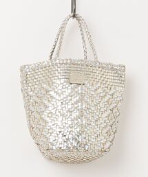 【Swaraj/スワラージ】手編みメッシュレザーTOTE(牛革)本革